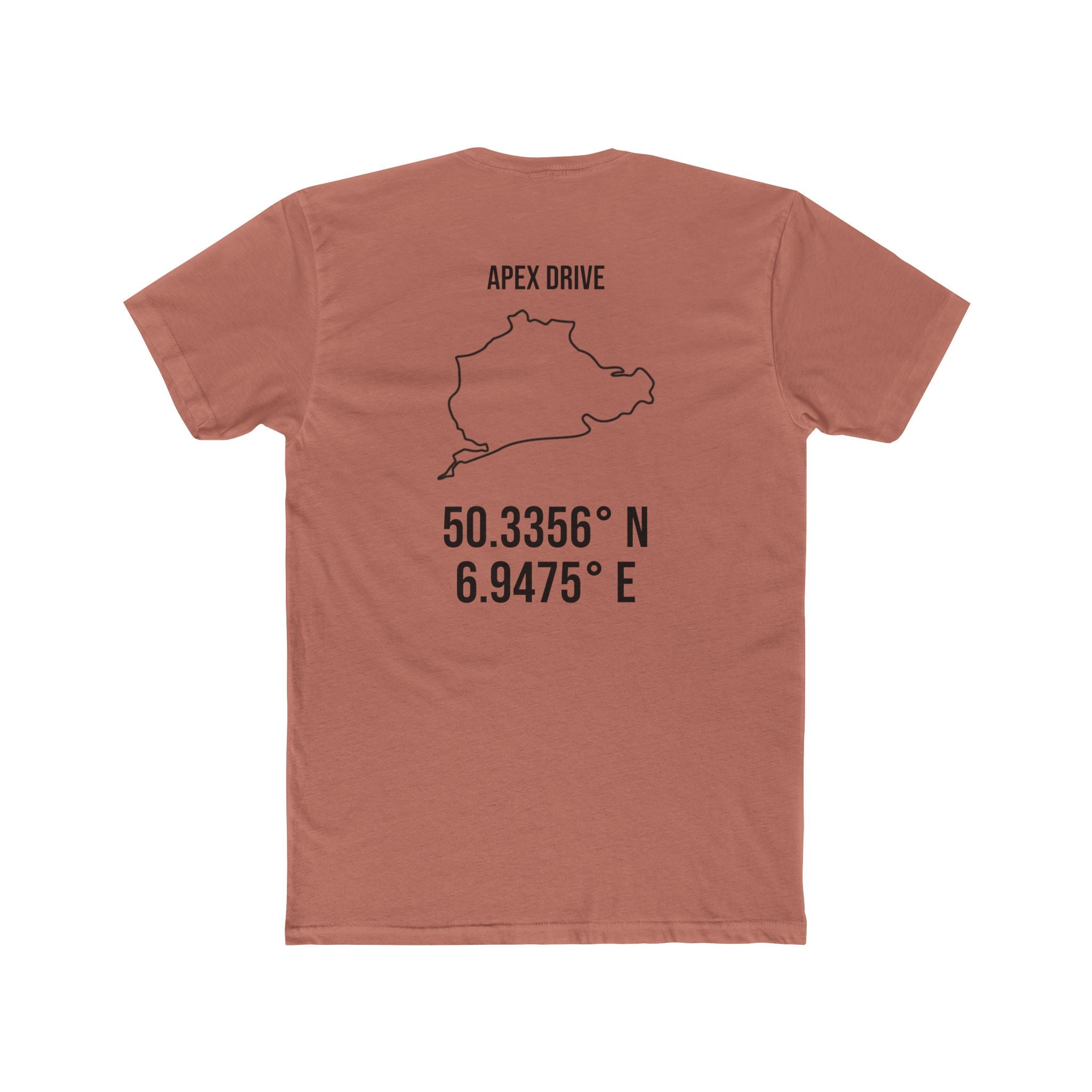 Nürburgring Track Coordinates Tee