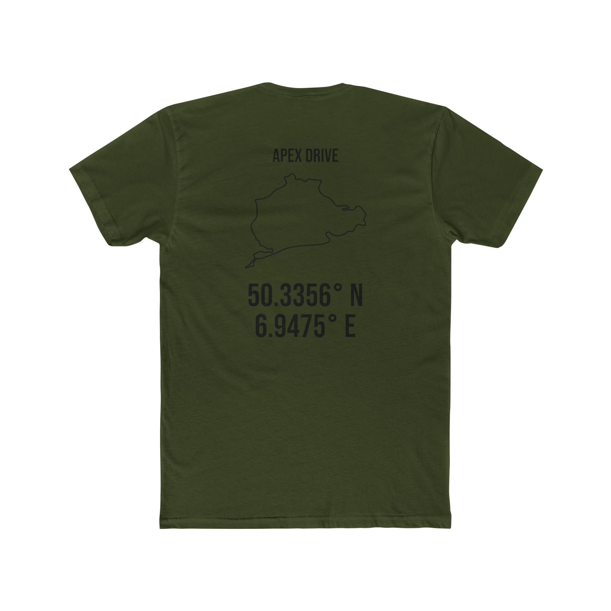 Nürburgring Track Coordinates Tee